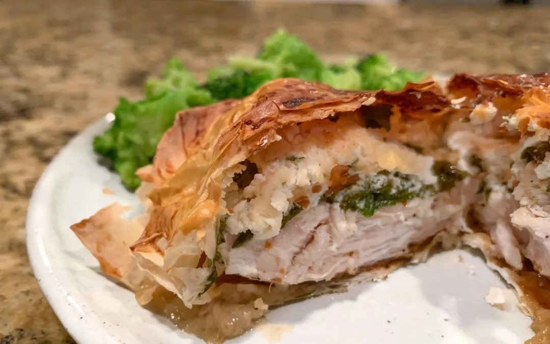 Phyllo Dough Herbed Chicken