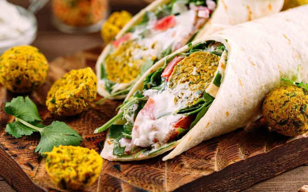 Crispy Baked Falafel